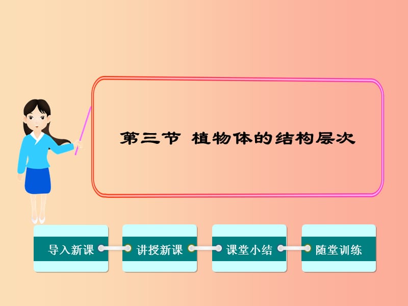 七年级生物上册 第二单元 第二章 第三节 植物体的结构层次课件 新人教版.ppt_第1页