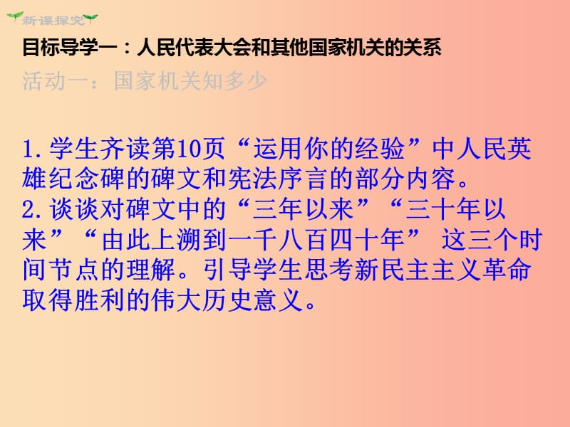 八年级道德与法治下册 第一单元 坚持宪法至上 第一课 维护宪法权威 第2框 治国安邦的总章程 .ppt_第3页