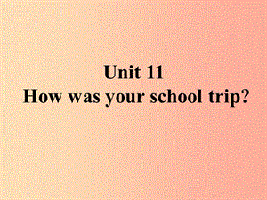 山東省七年級英語下冊 Unit 11 How was your school trip課件 新人教版.ppt