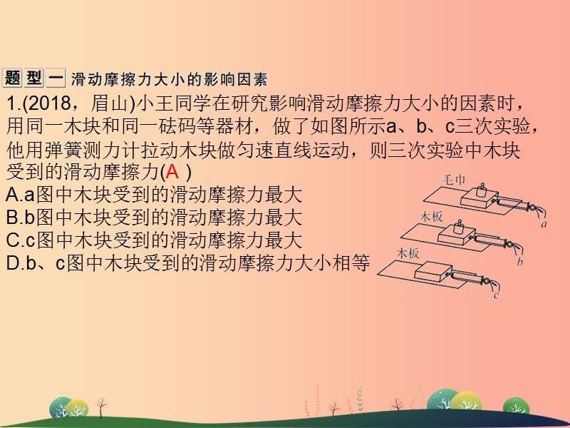 2019年中考科学总复习 专题三 力学实验探究（精讲）课件.ppt_第2页