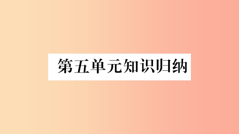 2019年九年级道德与法治上册 第五单元 走近民法知识归纳热点探究习题课件 教科版.ppt_第1页