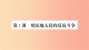 九年級歷史下冊 第一單元 殖民地人民的反抗與資本主義制度的擴(kuò)展 第1課 殖民地人民的反抗斗爭預(yù)習(xí).ppt