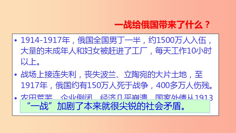 九年级历史下册 第一单元 动荡与变革 1 俄国向何处去课件 北师大版.ppt_第3页