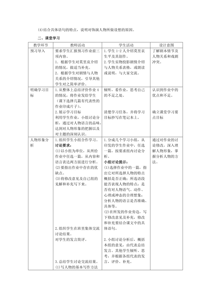 2019-2020年高考语文一轮复习《伪君子》教案 新人教版选修《中外戏剧名作欣赏》.doc_第2页