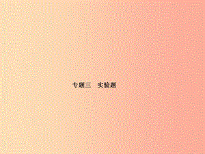 山東省泰安市2019年中考物理一輪復(fù)習(xí) 專題3 實(shí)驗(yàn)題課件.ppt