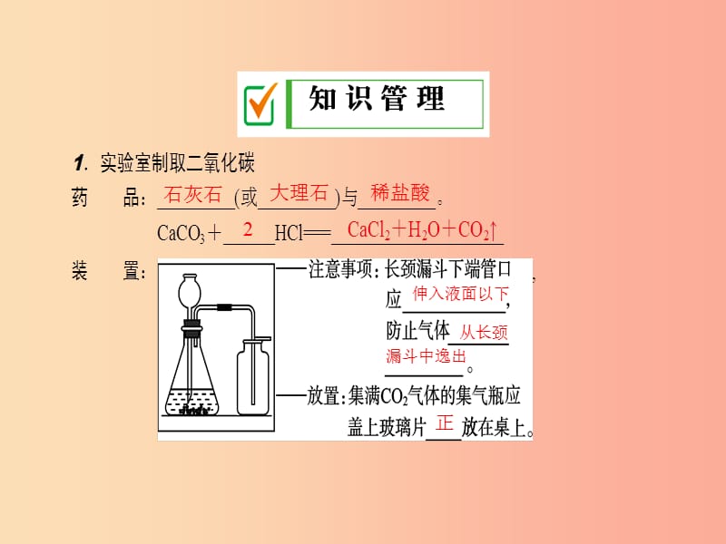 2019年秋九年级化学上册第六单元碳和碳的氧化物课题2二氧化碳制取的研究课件 新人教版.ppt_第3页