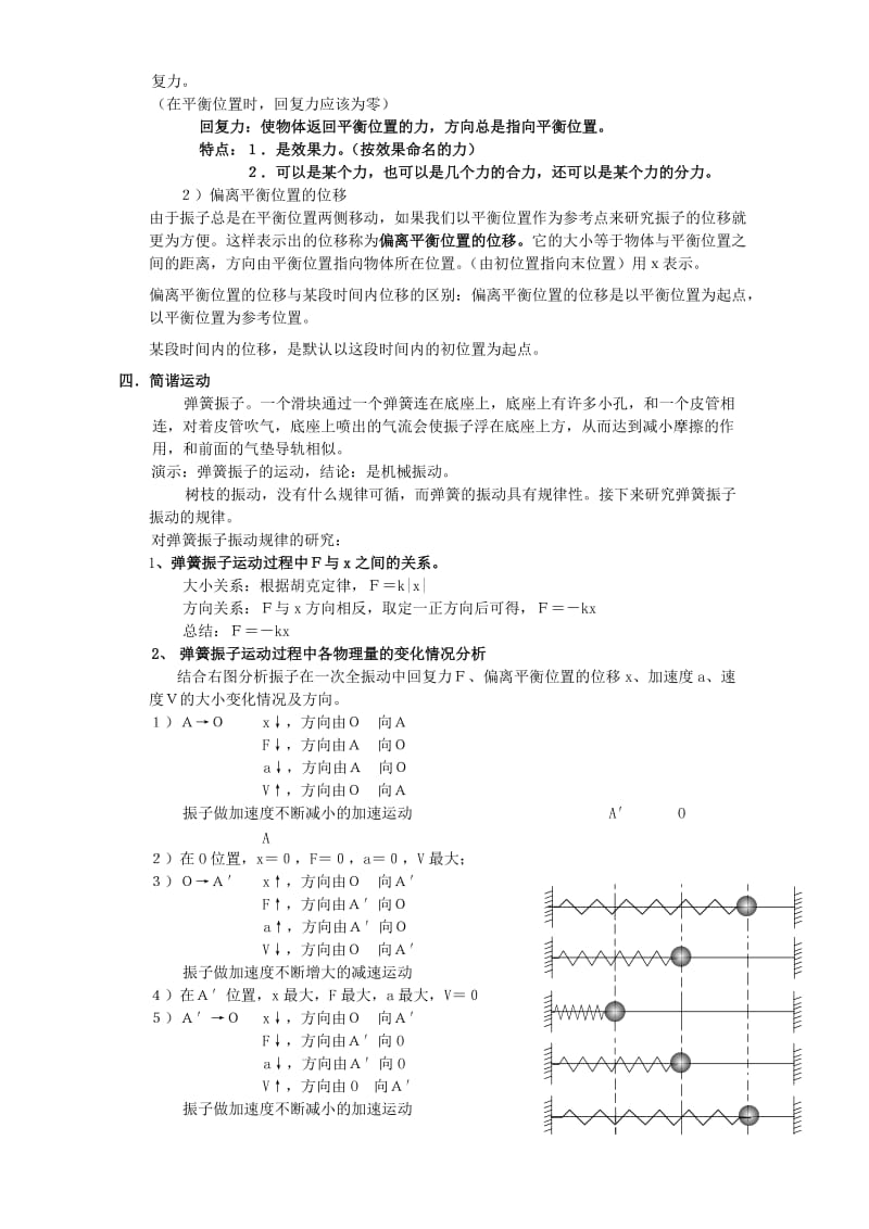 2019-2020年高二物理 第九章 机械振动 人教版.doc_第2页