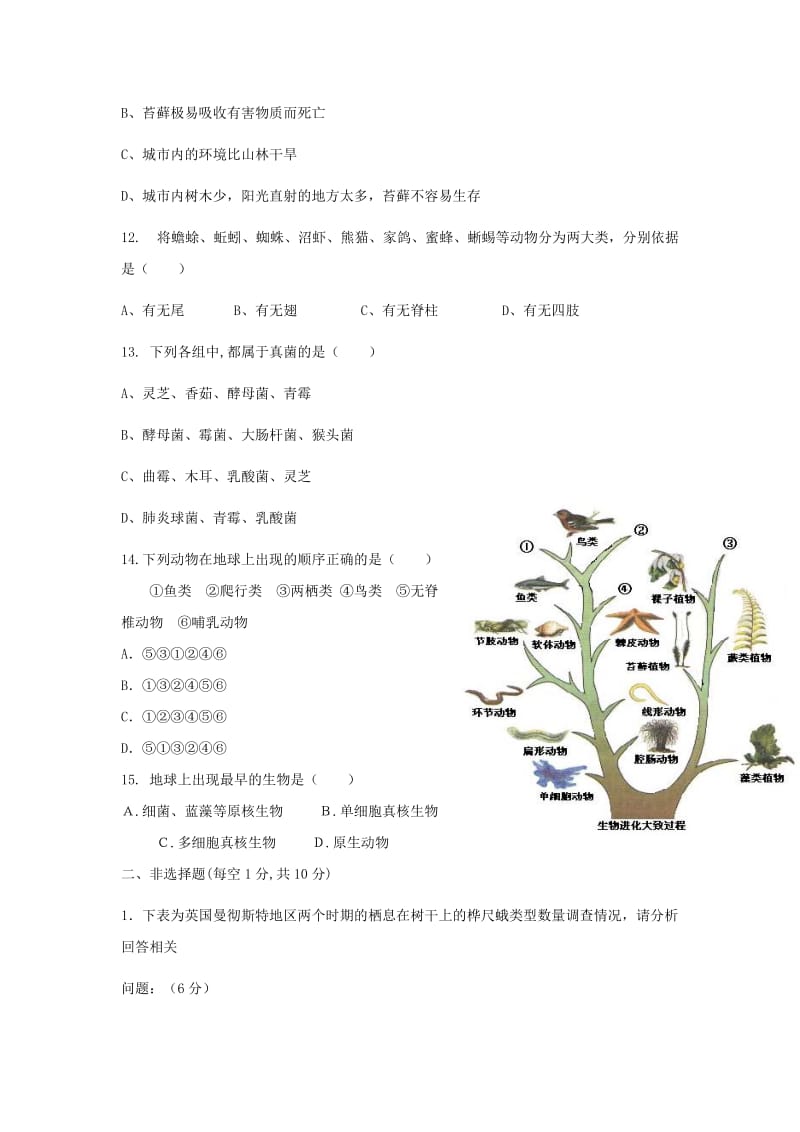 2019-2020年八年级下学期期中质量检测生物试卷.doc_第3页