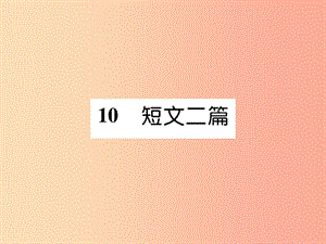 2019年八年級(jí)語文上冊(cè) 第三單元 10 短文二篇習(xí)題課件 新人教版.ppt