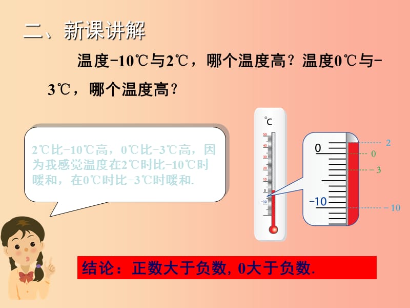 2019年秋七年级数学上册 第1章 有理数 1.3 有理数大小的比较教学课件（新版）湘教版.ppt_第3页