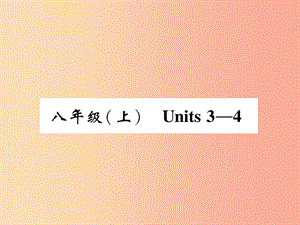 四川省南充市2019中考英語二輪復(fù)習(xí) 第一部分 教材知識梳理篇 八上 Units 3-4精講精練課件 人教新目標(biāo)版.ppt