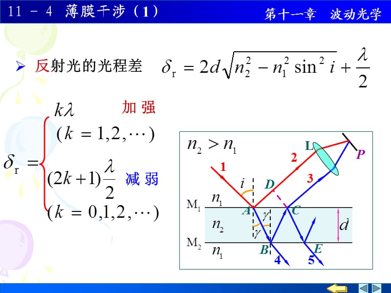 大学物理11-4薄膜干涉.ppt_第3页