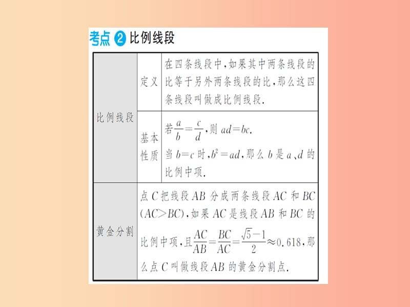 湖北省2019中考数学一轮复习 第四章 图形的初步认识与三角形 第五节 相似三角形课件.ppt_第3页