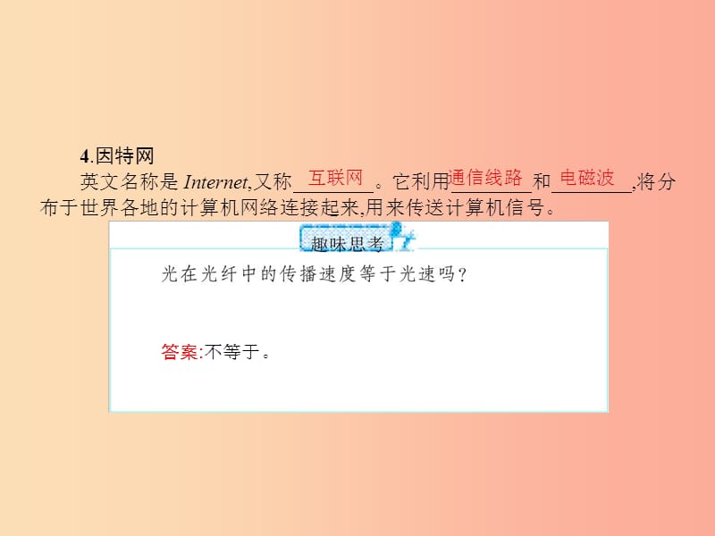 九年级物理全册19.3踏上信息高速公路课件新版沪科版.ppt_第3页