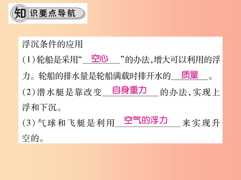 八年级物理全册 9.3 物体的浮与沉（第2课时 浮沉条件的应用）课件 （新版）沪科版.ppt_第2页