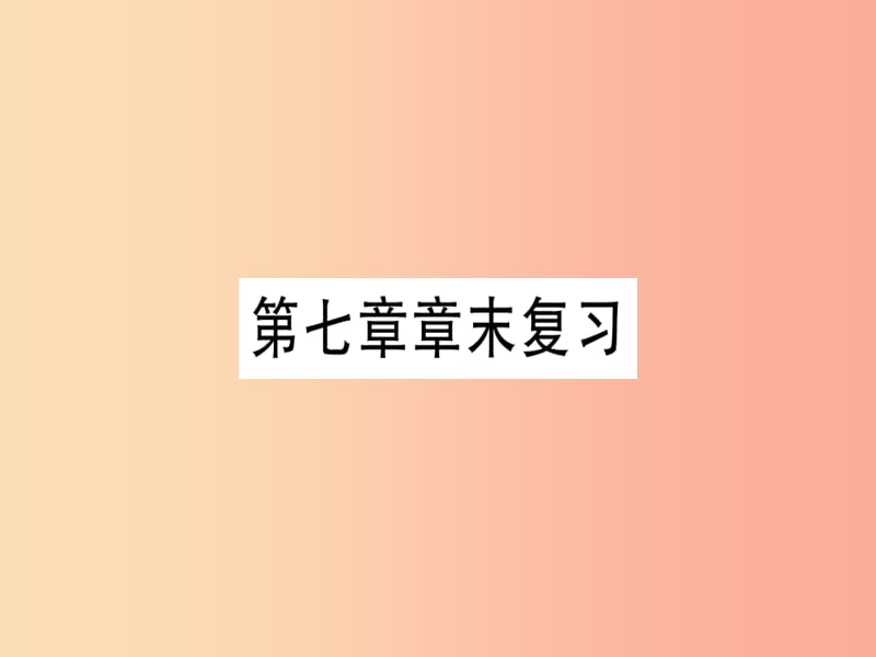 2019春七年级地理下册第7章各具特色的地区章末复习习题课件新版商务星球版.ppt_第1页