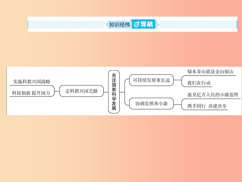 山东省聊城市2019年中考道德与法治 九下 第六单元 关注国家科学发展复习课件.ppt_第2页