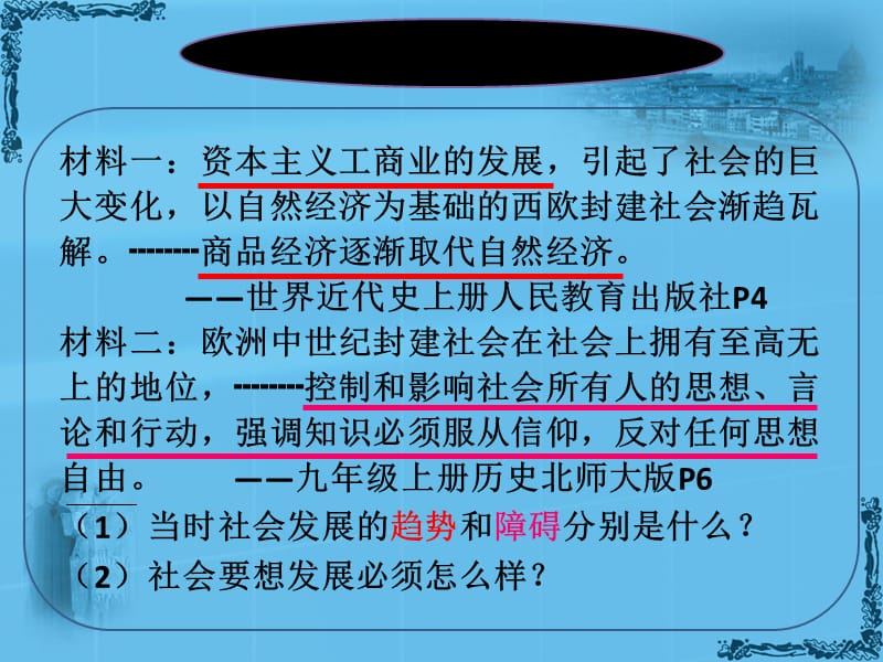 2019九年级历史上册第三单元近代早期的西欧第12课欧洲文艺复兴课件中华书局版.ppt_第3页