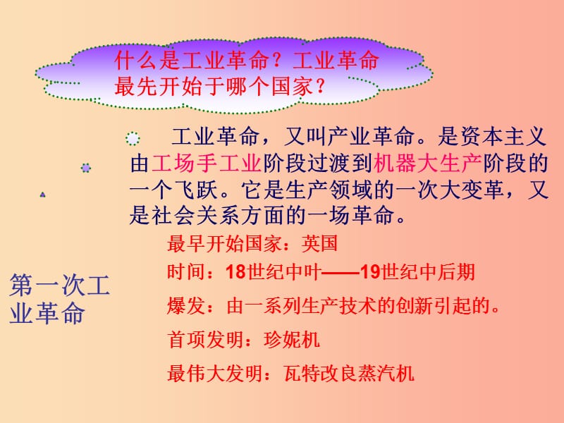 九年级历史上册 第五单元 工业化时代的来临和马克思主义的诞生 第17课 第一次工业革命课件 岳麓版.ppt_第3页