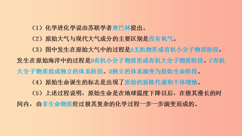 山东省2019年中考生物主题复习十六生命的演化课件济南版.ppt_第3页