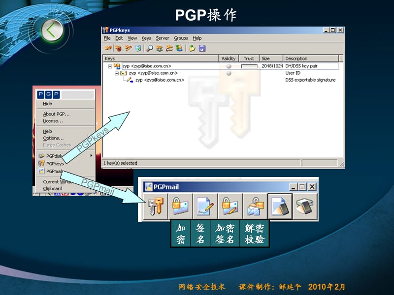 实验-PGP加密软件的使用.ppt_第3页