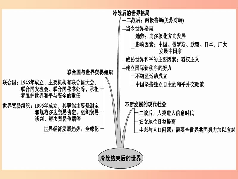 九年级历史下册 第六单元 冷战结束后的世界小结习题课件 新人教版.ppt_第2页