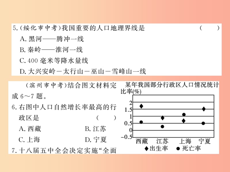 八年级地理上册 第三章 中国的自然资源测试习题课件 新人教版.ppt_第3页