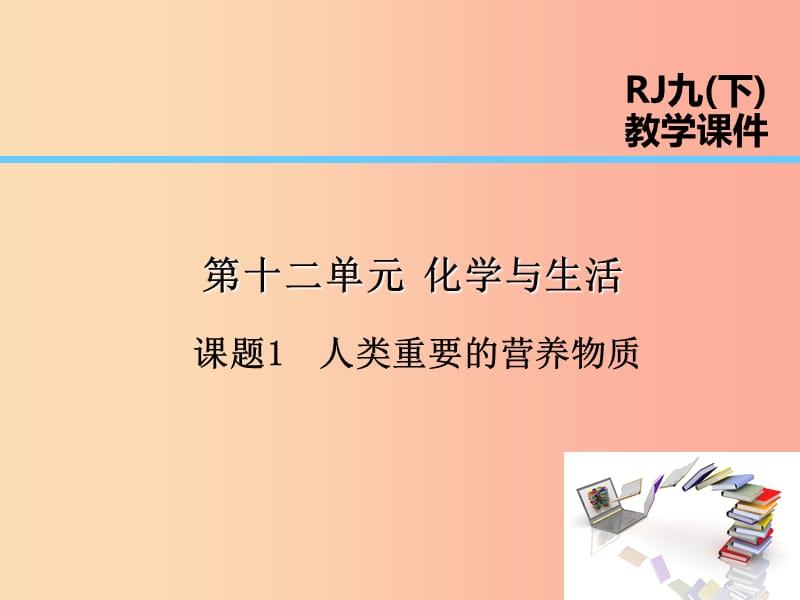 2019届九年级化学下册 第12单元 化学与生活 课题1 人类重要的营养物质课件 新人教版.ppt_第1页