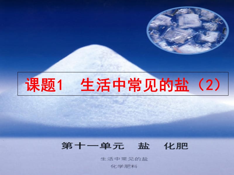 安徽省九年级化学下册 11.1 生活中常见的盐课件2 新人教版.ppt_第1页