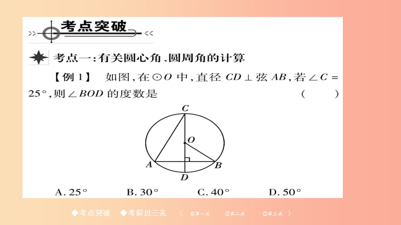 2019春九年级数学下册 第27章《圆》章末考点知识复习与总结习题课件（新版）华东师大版.ppt_第2页