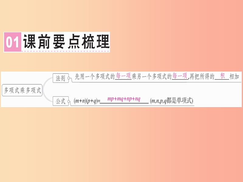 八年级数学上册第十四章整式的乘法与因式分解14.1整式的乘法14.1.4整式的乘法2课件 新人教版.ppt_第2页