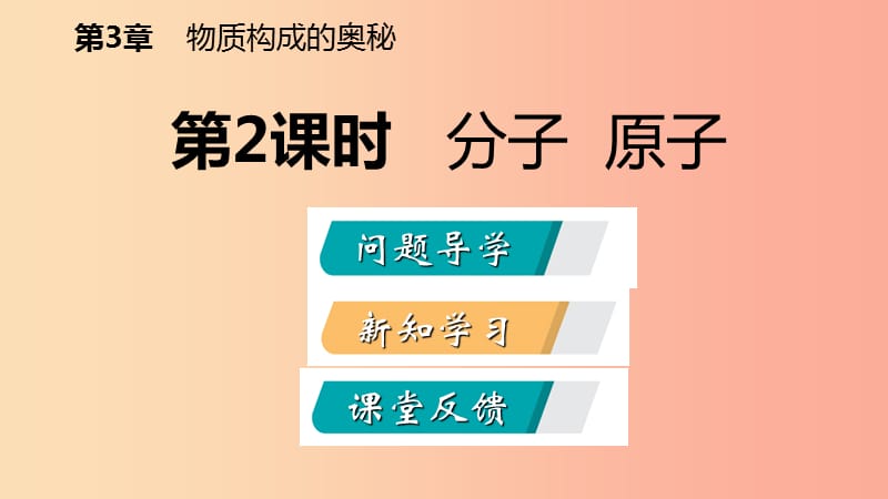 2019年秋九年级化学上册 第3章 物质构成的奥秘 第1节 构成物质的基本微粒 第2课时 分子 原子课件 沪教版.ppt_第2页