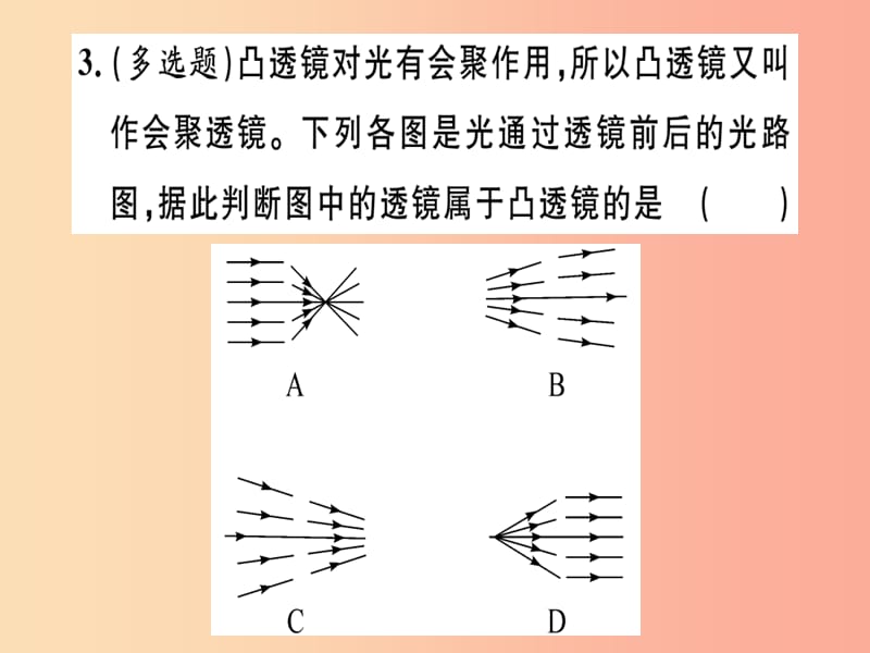 江西专版2019年八年级物理上册综合训练二习题课件 新人教版.ppt_第3页