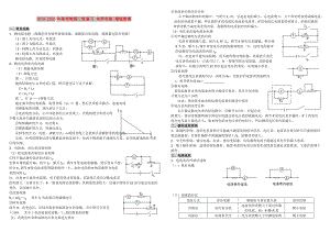 2019-2020年高考物理二輪復(fù)習(xí) 電學(xué)實(shí)驗(yàn) 精練教案.doc