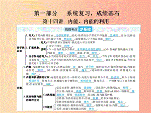 山東省青島市2019年中考物理總復(fù)習(xí) 九年級 第14講 內(nèi)能、內(nèi)能的利用課件.ppt