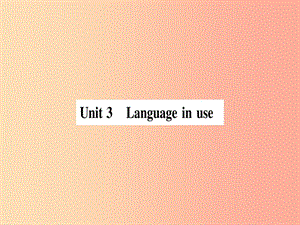 2019年春七年級(jí)英語(yǔ)下冊(cè) Module 11 Body language Unit 3 Language in use習(xí)題課件（新版）外研版.ppt