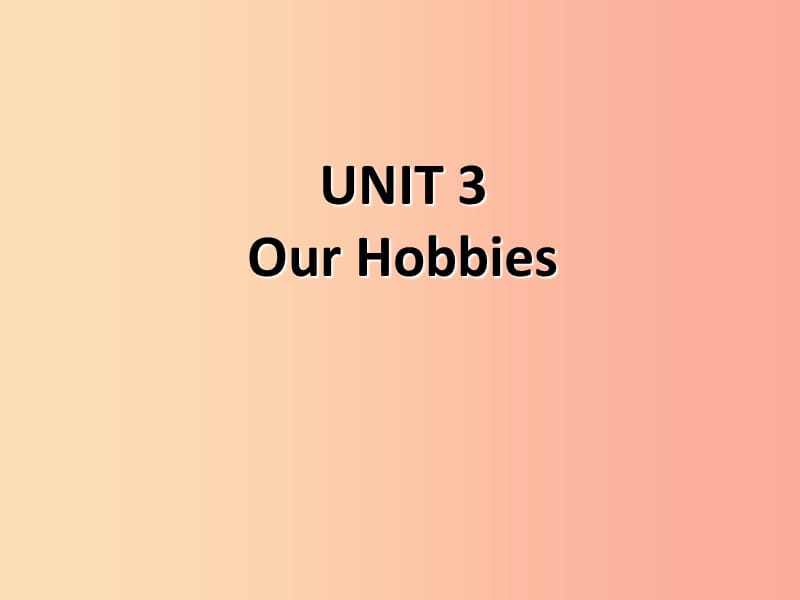 八年级英语上册 Unit 3 Our Hobbies Topic 2 What sweet music Section B课件3 （新版）仁爱版.ppt_第1页