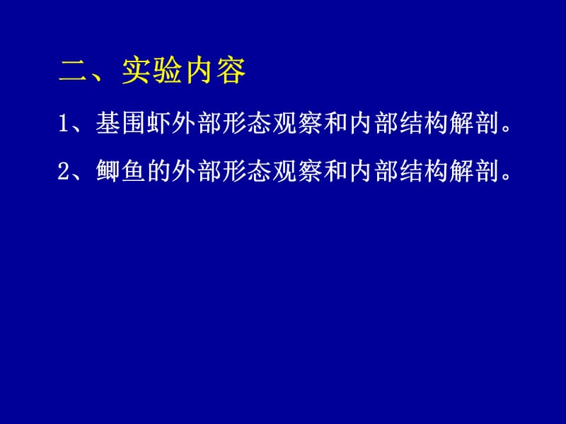 实验4基围虾、鲫鱼的活体解剖.ppt_第2页