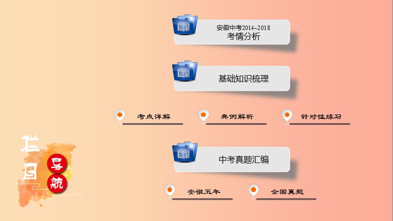 安徽省2019中考数学决胜一轮复习 第8章 统计与概率 第1节 统计课件.ppt_第1页