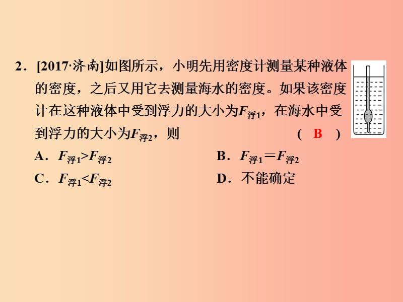 浙江省中考科学（物理部分）第三篇 主题2 第五单元 浮力（2）课件.ppt_第3页