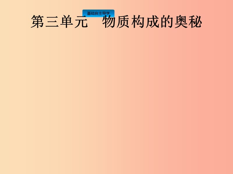 中考化学总复习优化设计第一板块基础知识过关第三单元物质构成的奥秘课件.ppt_第1页