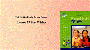 九年級(jí)英語(yǔ)下冊(cè) Unit 10 Get Ready for the Future Lesson 57 Best Wishes課件 （新版）冀教版.ppt