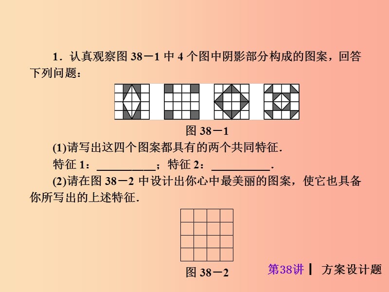 2019届中考数学考前热点冲刺指导《第38讲 方案设计题》课件 新人教版.ppt_第3页