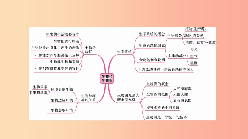 2019中考生物总复习 第一部分 基础考点巩固 第一单元 生物和生物圈课件.ppt_第2页