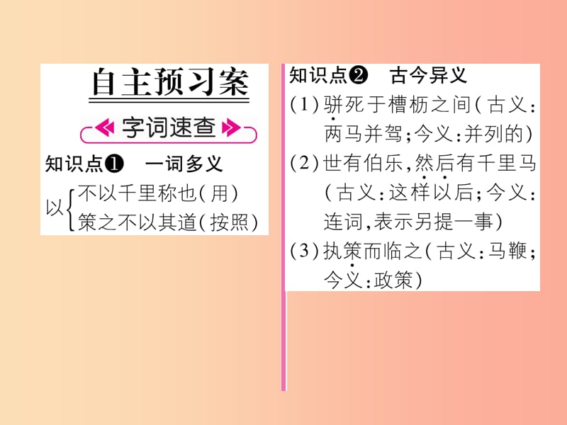 2019年九年级语文上册24马说古文今译课件语文版.ppt_第2页