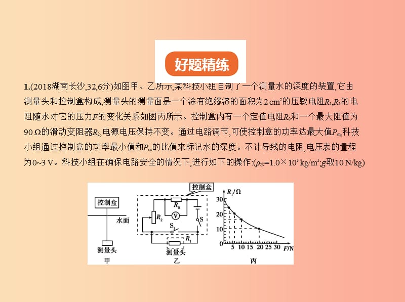 湖南专版2019中考物理专题二十学科内综合及压轴题复习习题课件.ppt_第2页