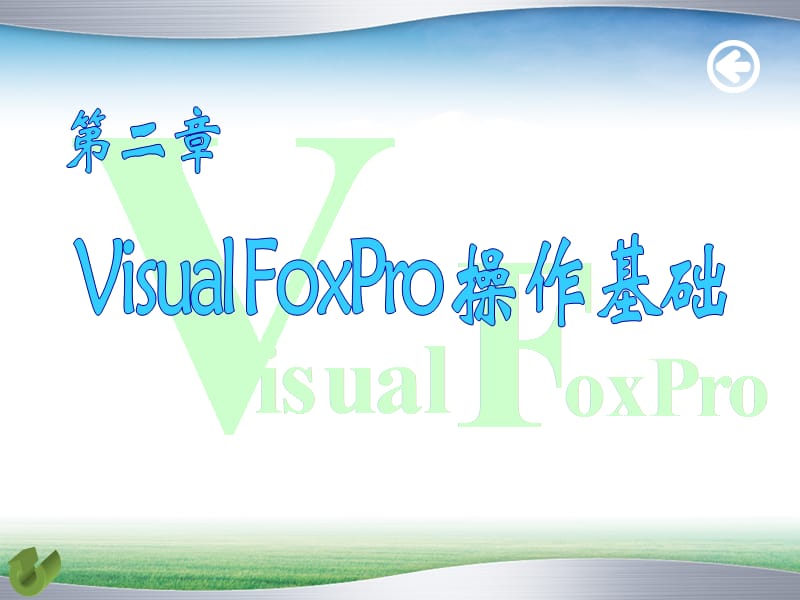 VisualFoxPro操作基础.ppt_第1页