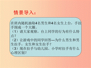 江蘇省徐州市七年級道德與法治下冊 第一單元 青春時光 第二課 青春的心弦 第2框 青春萌動課件 新人教版.ppt