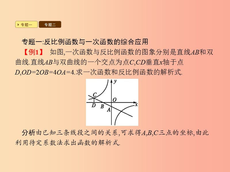 九年级数学下册 第二十六章 反比例函数本章整合课件 新人教版.ppt_第3页