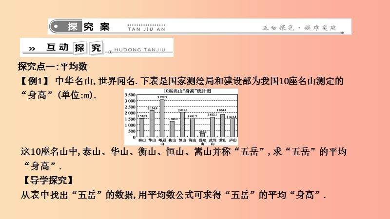 八年级数学下册 第二十章 数据的分析 20.1 平均数 1.平均数的意义2.用计算器求平均数课件 华东师大版.ppt_第3页